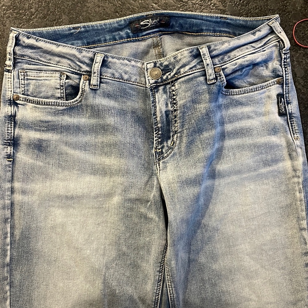 Silver jeans slim boot cut W34/L33.